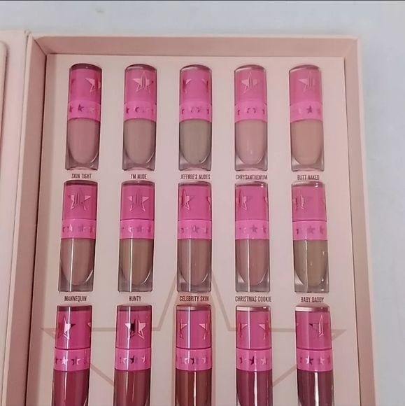 Jeffree Star NIB Entire Vault! 25 Mini Nude Liquid Lipsticks. Assorted Colors. - Picture 5 of 8